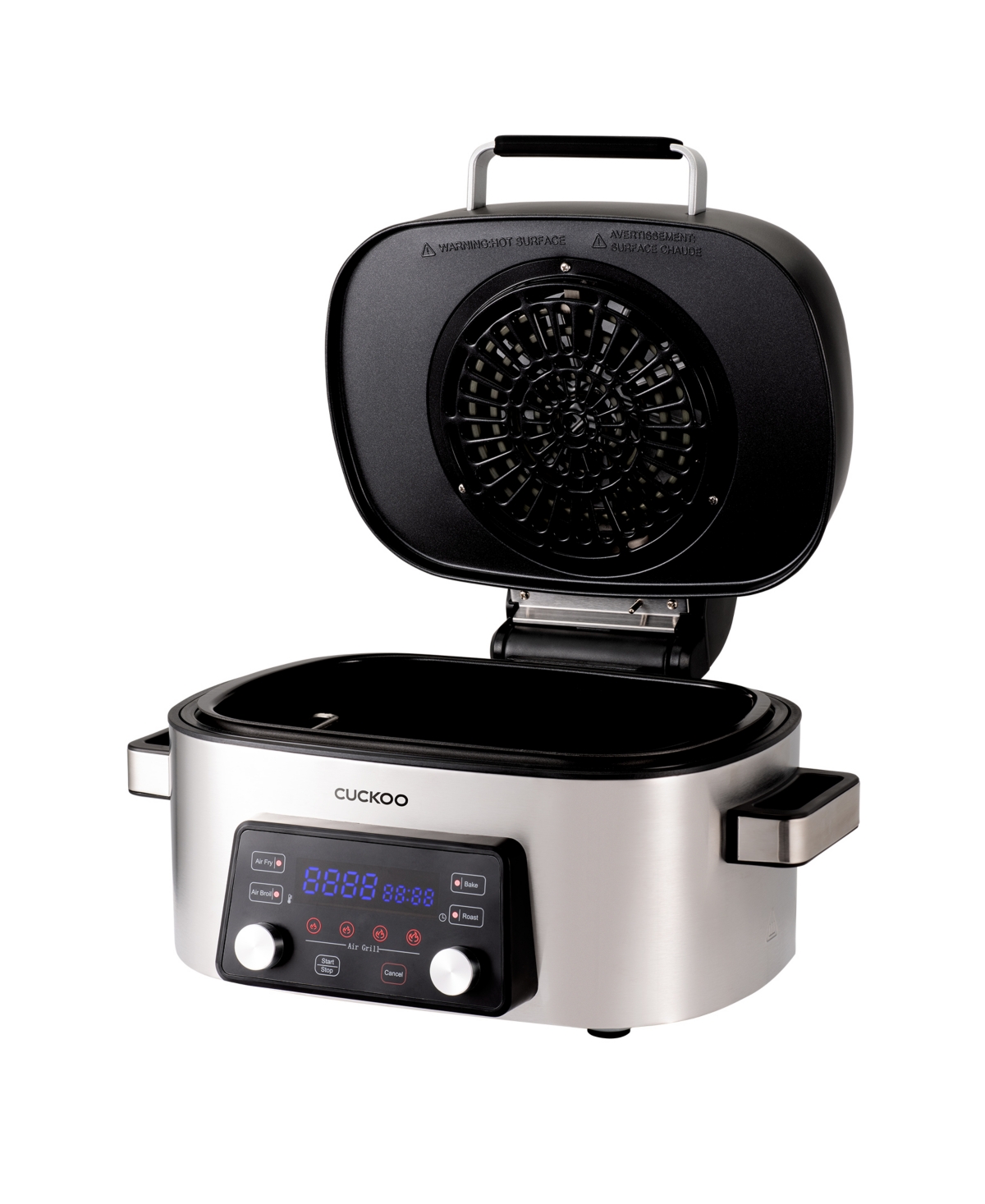 Cuckoo 6-quart Air Grill Air Fryer In Silver