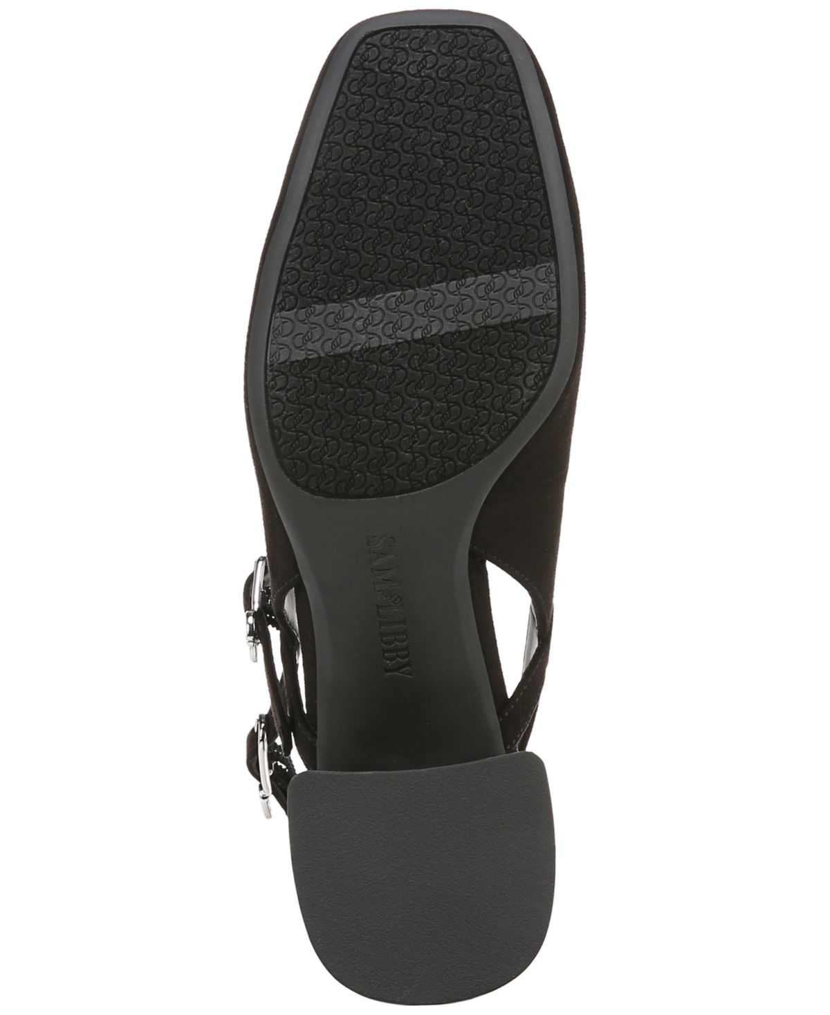 Sam & Libby Women's Grace Block Heel Slingback Mary Jane Pumps In Black