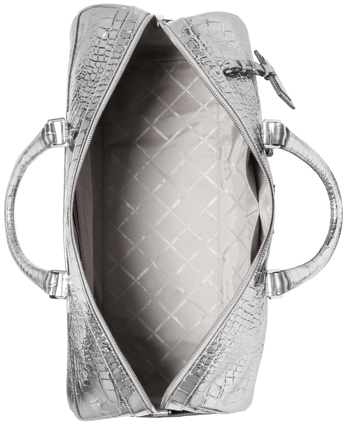 Michael Michael Kors Bedford Travel Weekender -pearl Grey