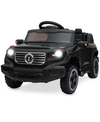 6V Kids Ride On Car Truck w/ Parent Control, 3 Speeds, LED Headlights, MP3 Player, Horn