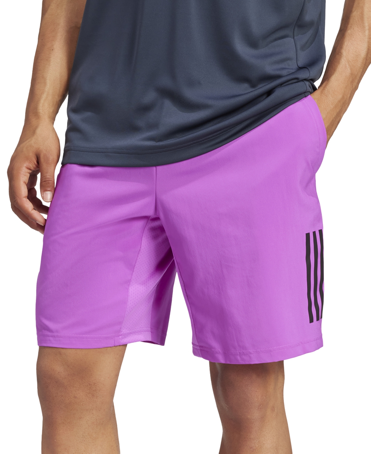 adidas Men's Three-Stripe Tennis Shorts