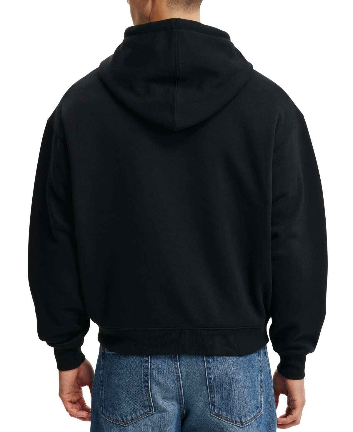 Cotton On Men's Box Fit Graphic Hoodie -Modern Traditions
