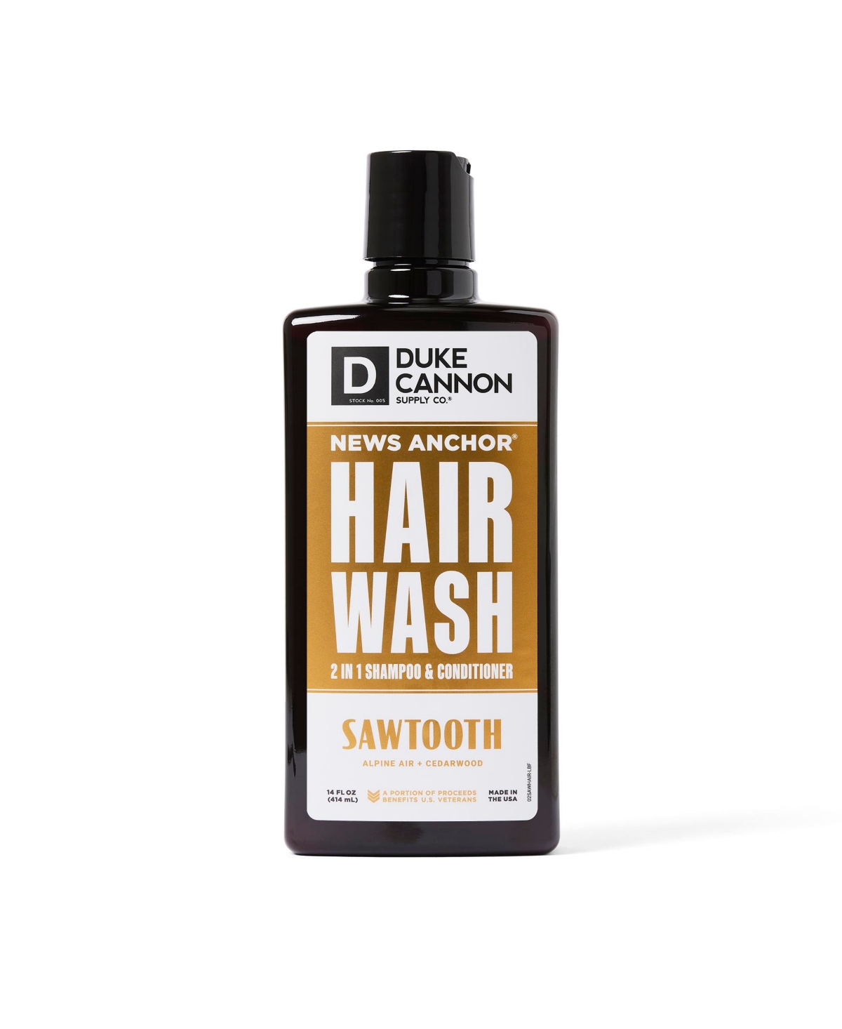 14oz News Anchor 2-in-1 Hair Wash - Sawtooth - Sawtooth