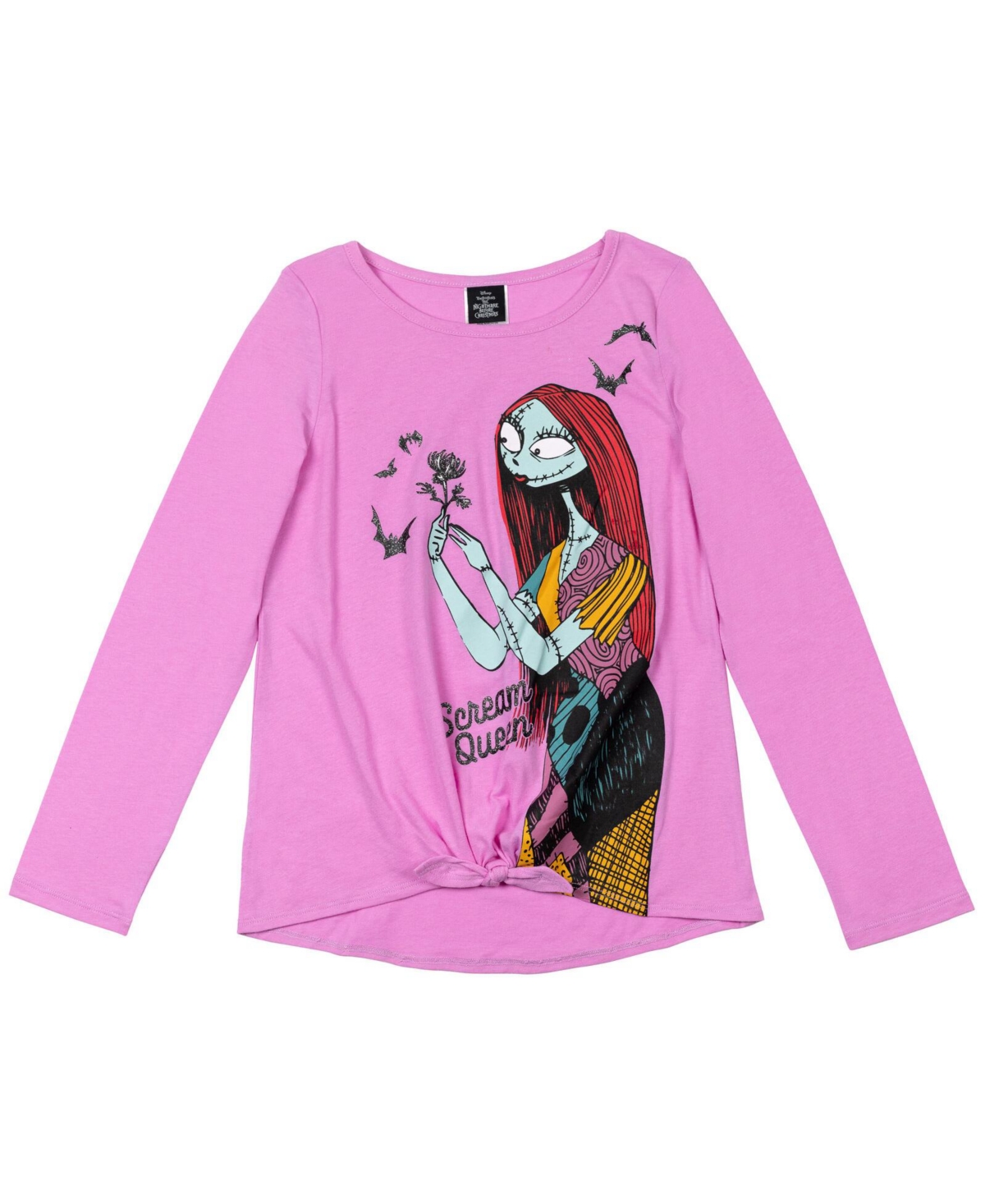 Nightmare Before Christmas Girls Disney 2 Pack Long Sleeve T-Shirts to (18 Months - 14-16)