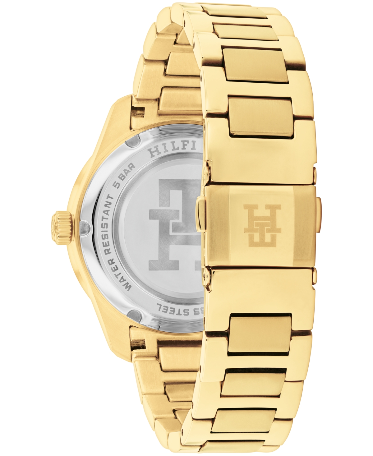 Tommy Hilfiger Women's Quartz Gold-Tone Stainless Steel Bracelet Watch 36mm
