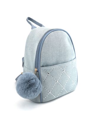 Kingston Denim Rhinestone Backpack