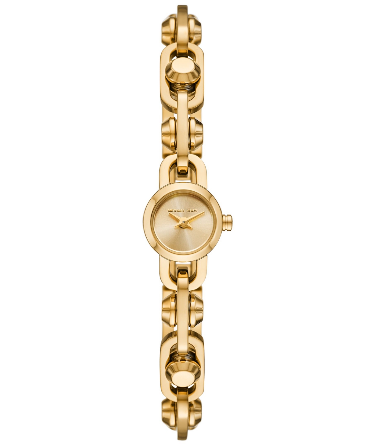 Women's Mk Astor Link Two-Hand Gold-Tone Stainless Steel Watch 14mm - Gold-Tone