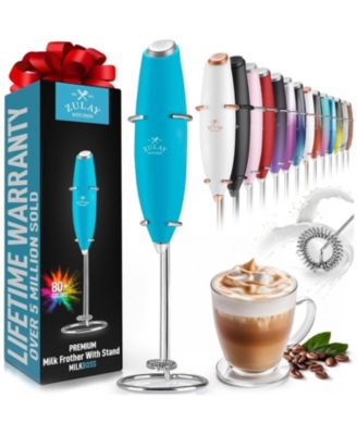 Powerful Milk Frother Wand Ultra Fast Handheld Drink Mixer