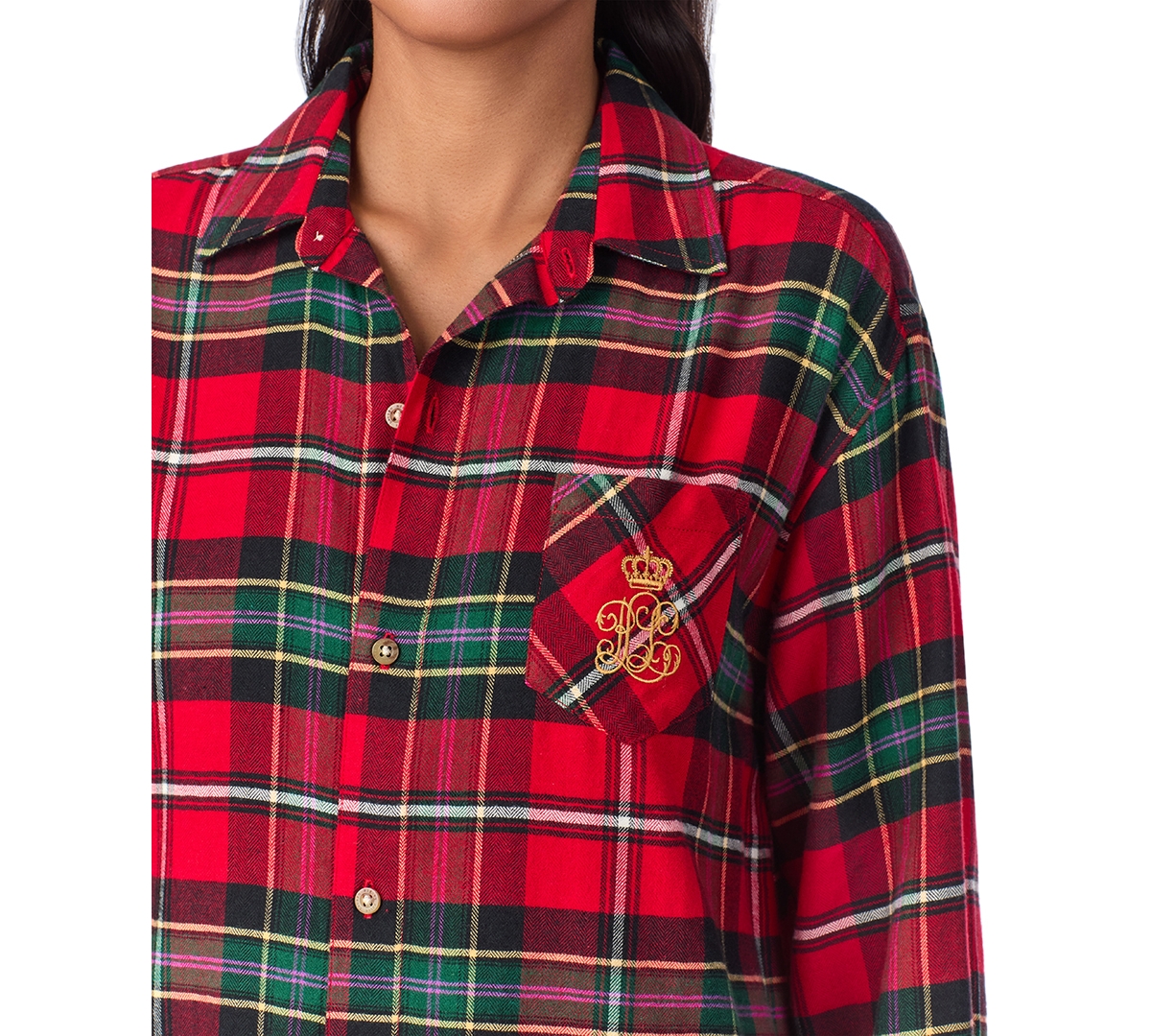 Lauren Ralph Lauren Women's His Shirt Sleepshirt