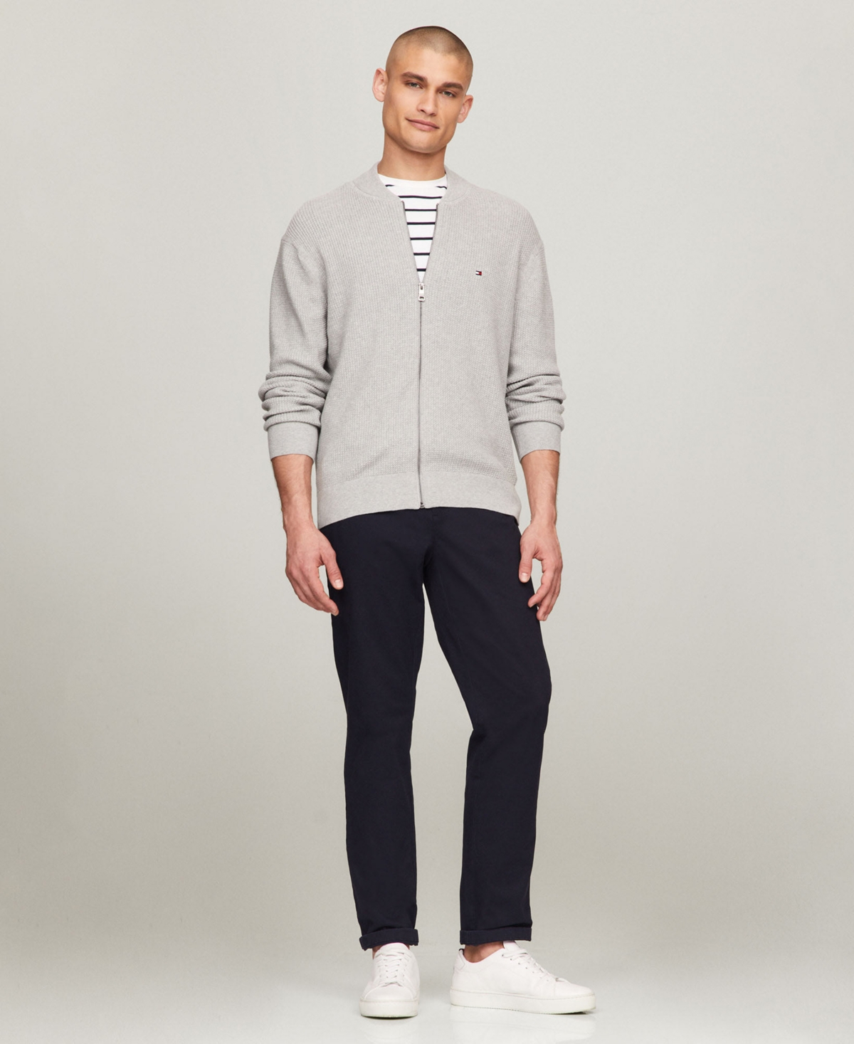 Tommy Hilfiger Men's Zip-Through Sweater
