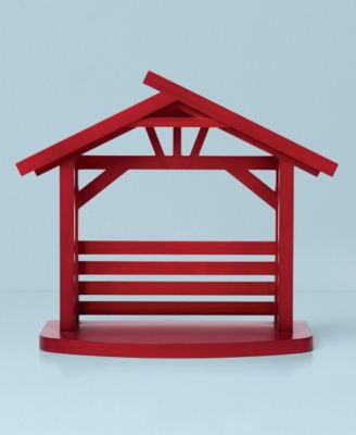 First Blessing Nativity Wood Creche