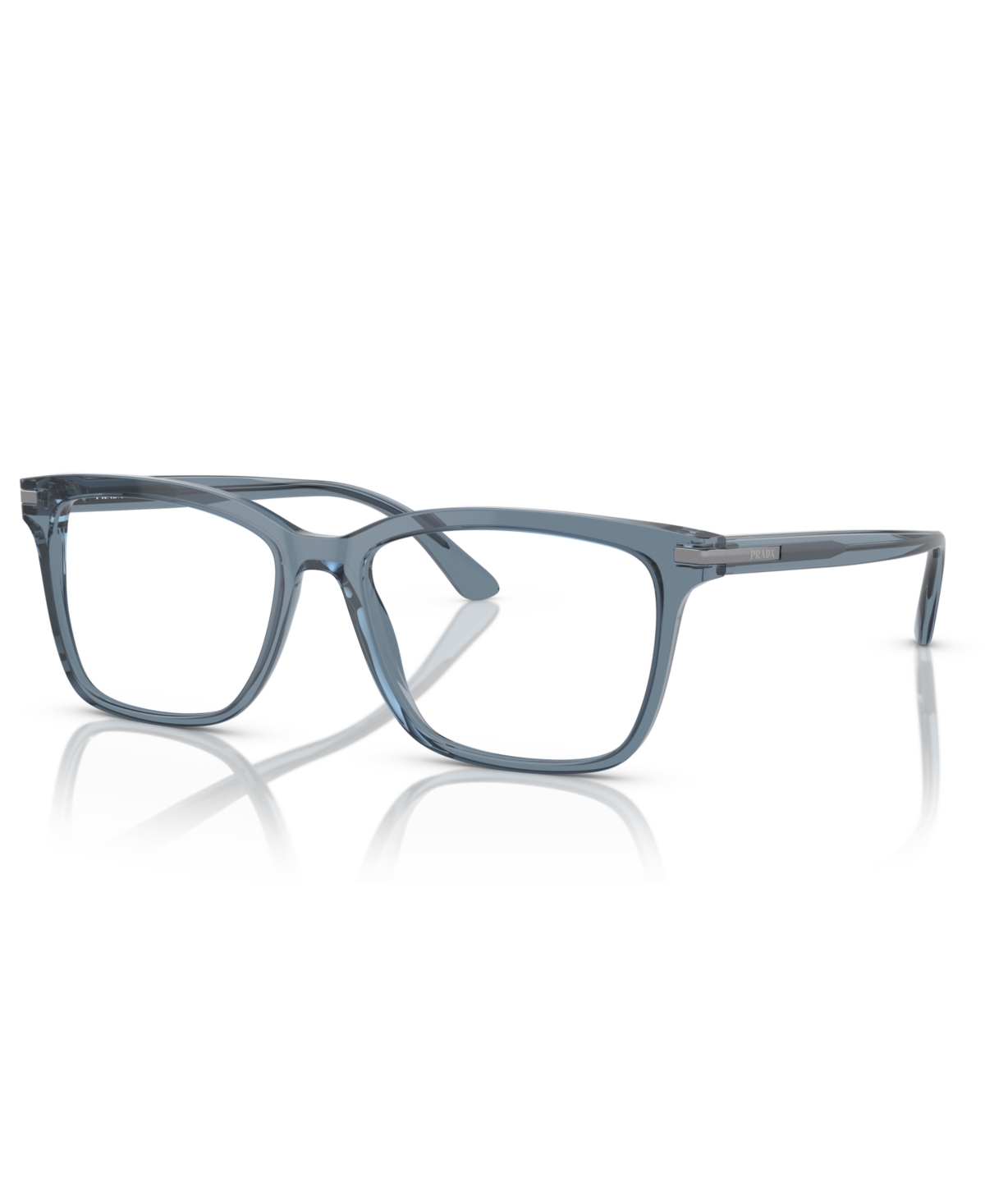 Men's Eyeglasses, Pr 14WV - Grey Transparent