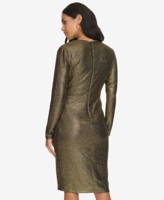 green emerald velvet dress Calvin Klein Women's Dresses Sheath Dress,Meadow,2 at Amazon Women's  Clothing store main image 0