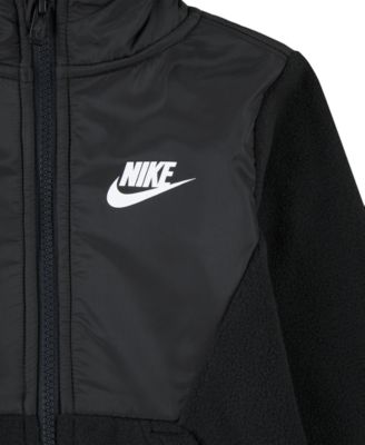 Toddler Boys Sportswear Full-Zip Fleece Hoodie