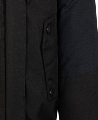 Little Boys Outdoor Woven Hooded Colorblocked Jacket	