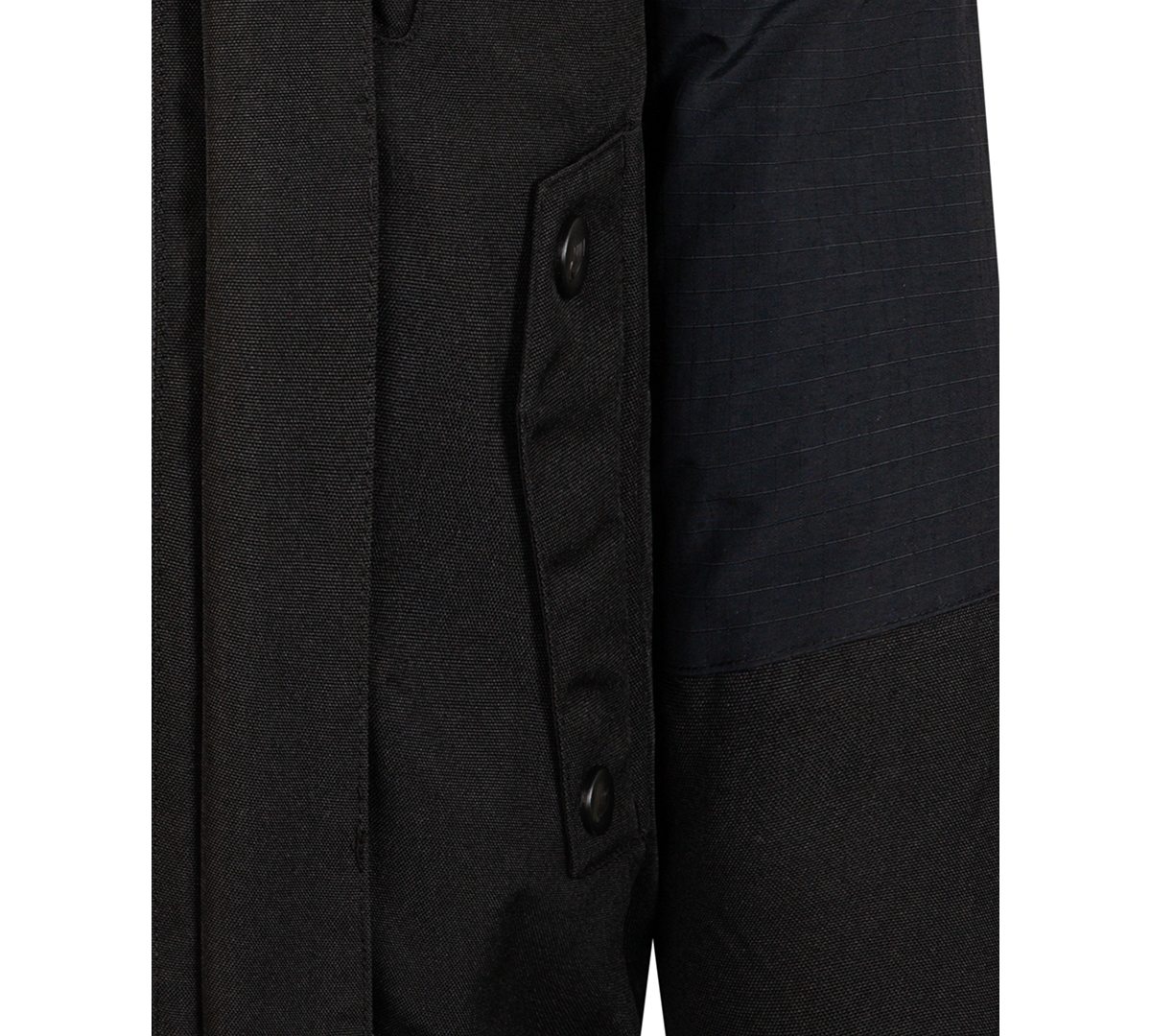 Nike Little Boys Outdoor Woven Hooded Colorblocked Jacket In Black