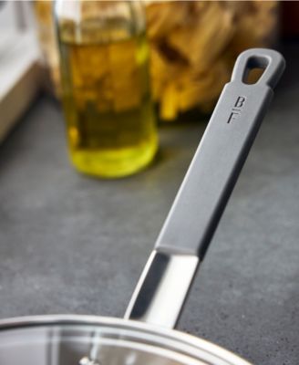 X Bobby Flay Stainless Steel 3.57-Quart Chef’s Pan with Lid