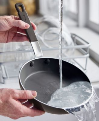 X Bobby Flay Nonstick Stainless Steel 8" and 10" Frypan Set