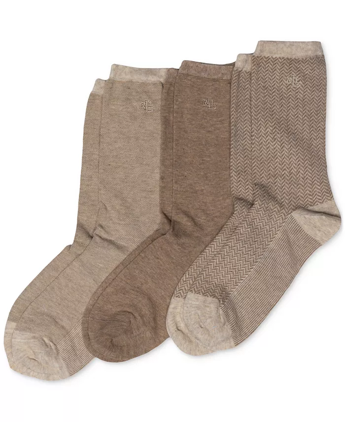 Women's Tweed Cotton Trouser 3 Pack Socks