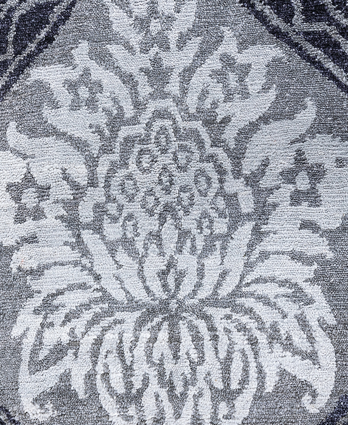 Adorn Hand Woven Rugs Indian Ooak M6891 9'2''x12'5'' Area Rug In Gray