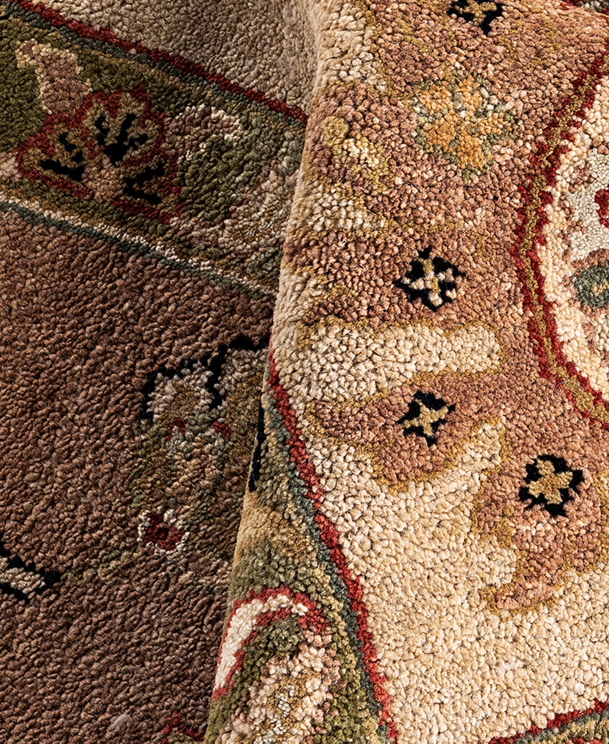 Adorn Hand Woven Rugs Indian Ooak M5459 8'10''x11'10'' Area Rug