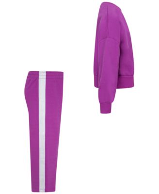 Toddler & Little Girls Shine Crewneck Top & Pants, 2 Piece Set	