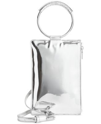 I.N.C. International Concepts - Charlii Specchio Metallic Small Crossbody