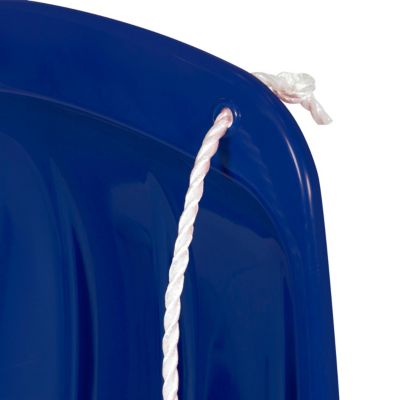48in Kids Outdoor Plastic Sport Toboggan Winter Snow Sled Board Toy w/ Pull Rope