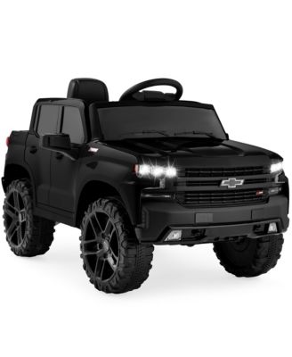 12V 2.5 MPH Licensed Chevrolet Silverado Ride On Truck Car Toy w/ Parent Remote Control