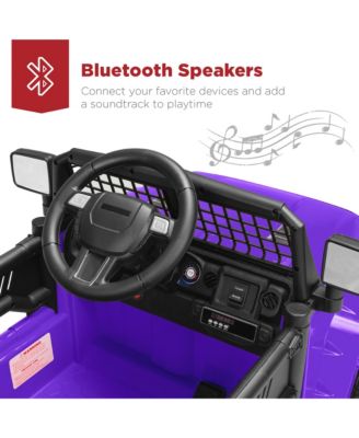 12V Kids Ride On Truck Car w/ Parent Remote Control, Spring Suspension, LED Lights