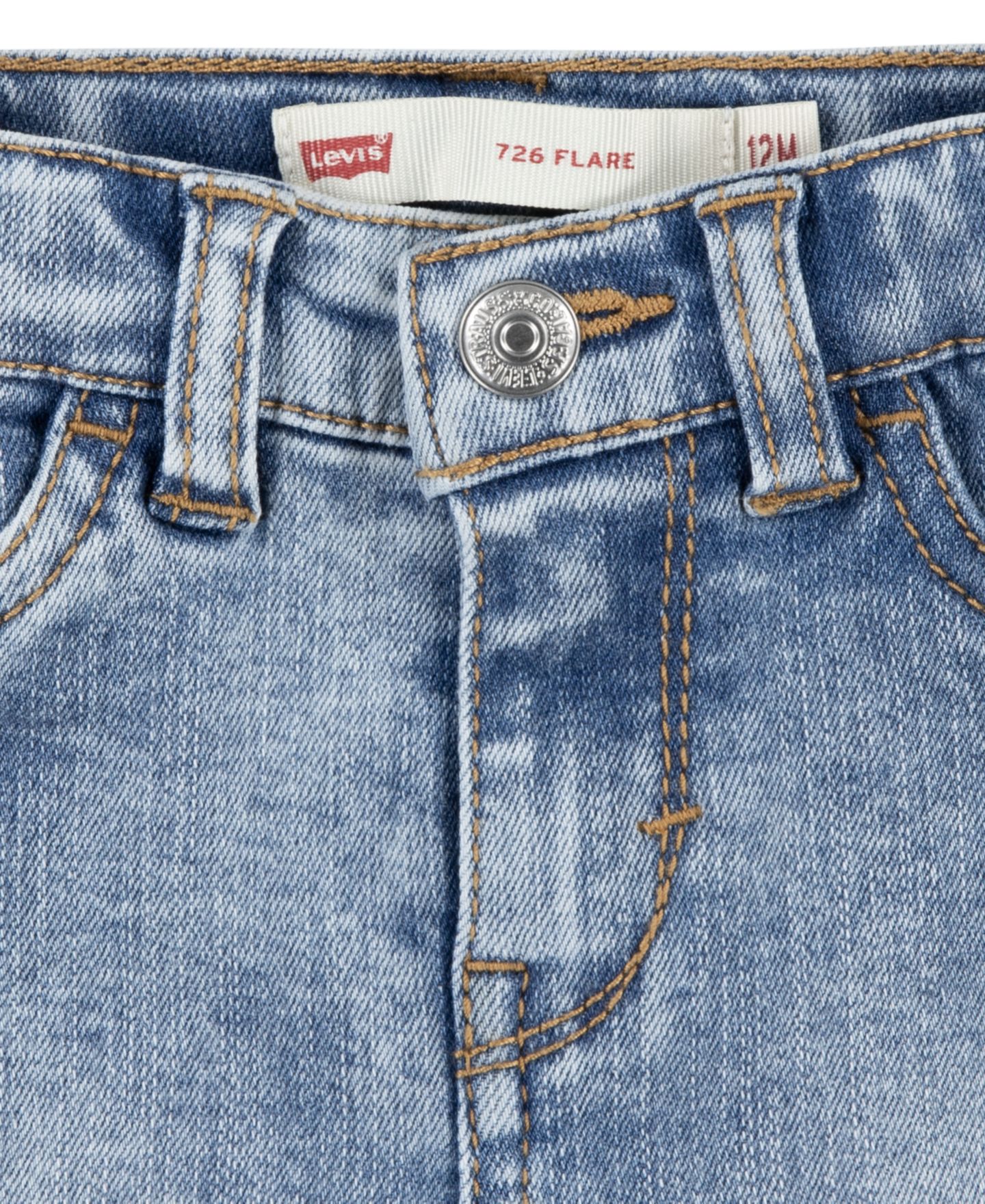 Джинсы Levi's 726 Flare Jeans для девочек-малышей — фото 3