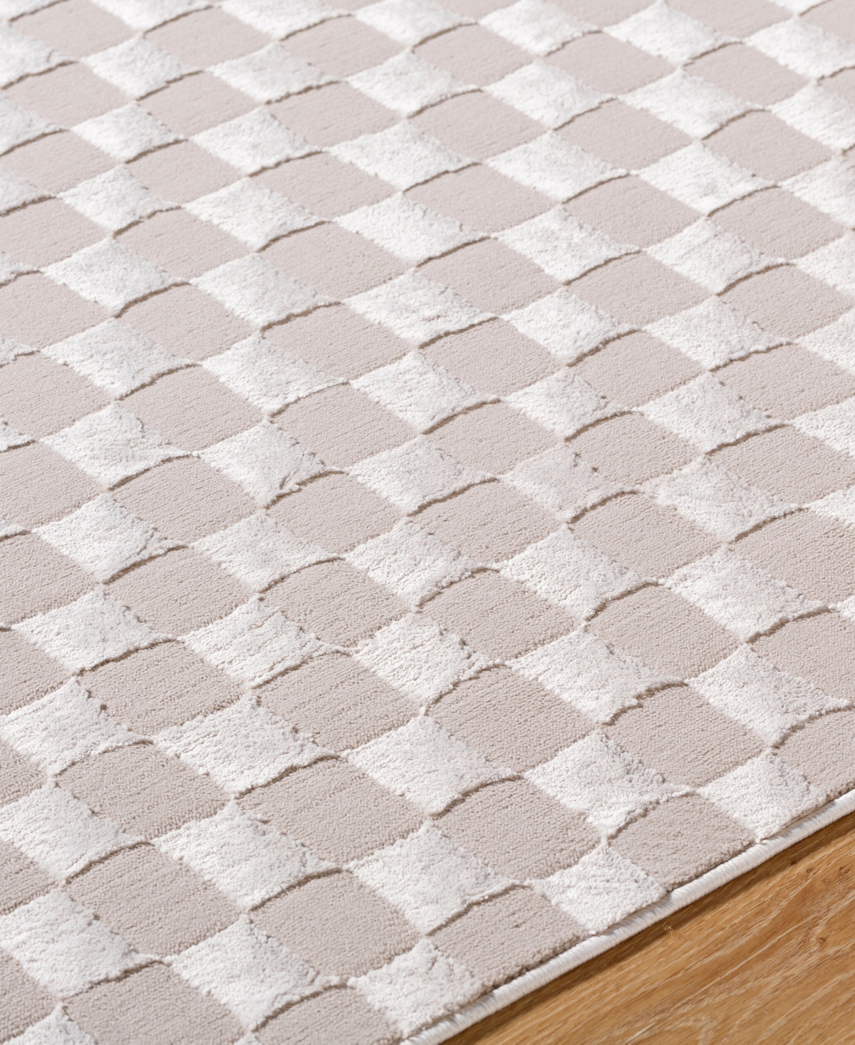 Livabliss Alder Ald-2320 6'4"x9' Area Rug In Taupe,tan