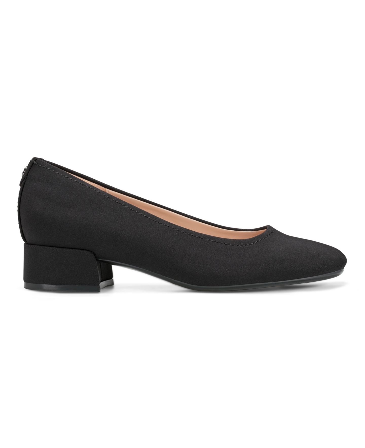Женские туфли Easy Spirit Jain eFlex Low Block Heel Pumps, цвет: Чёрный — фото 2