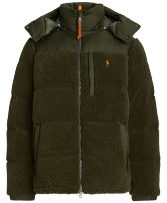 Polo Ralph Lauren Men's The Gorham Hybrid Down Jacket - Macy's