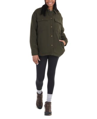 Women's Ridgefield Sherpa Lined Flannel Coat 