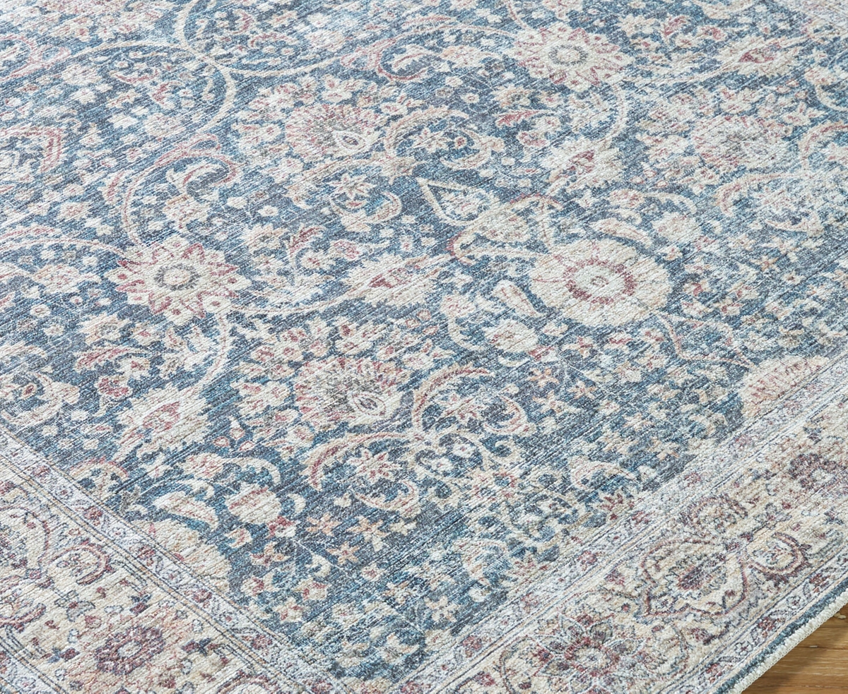 Livabliss Mary Vvmr-2300 3'10"x5'7" Area Rug In Beige,blue