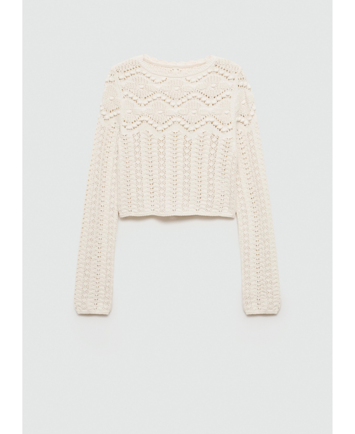 Mango Women's Open Work-Detail Sweater