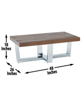 Laredo 18" Metal Cocktail Table