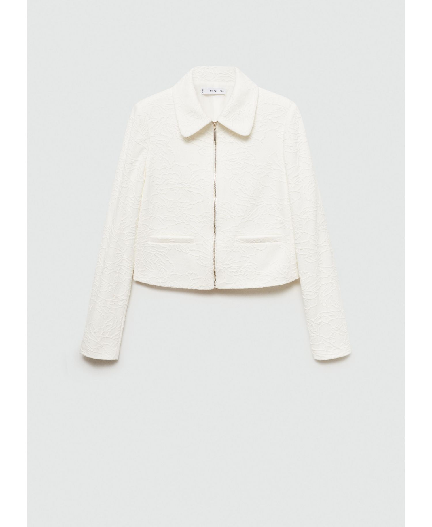 Women's Textured Cotton-Blend Jacket