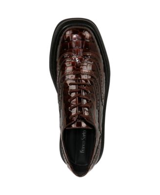 Women's Audrey Square Toe Lace Up Oxfords