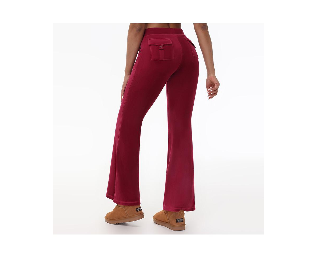 Juicy Couture Women's Heritage Cotton Velour Track Pants