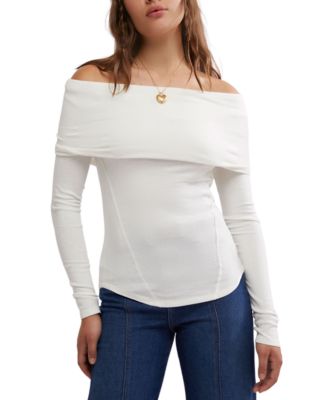 Free People - Women's Iris Layering Off-The-Shoulder Top