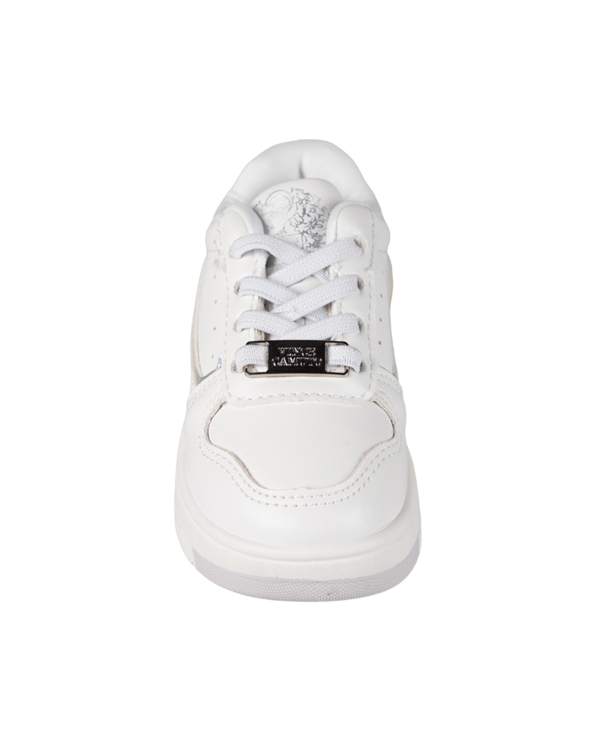 Vince Camuto Toddler Girls Elastic Laces Court Sneaker