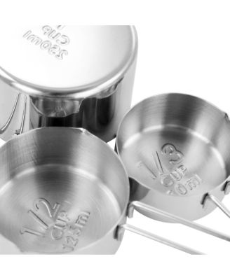 14 Piece Stainless Steel Measuring Cup and Spoon Set with Mixing Bowls