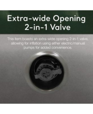 Dura-Beam Standard Series Downy Airbed with Built-In Foot Pump, Full Size