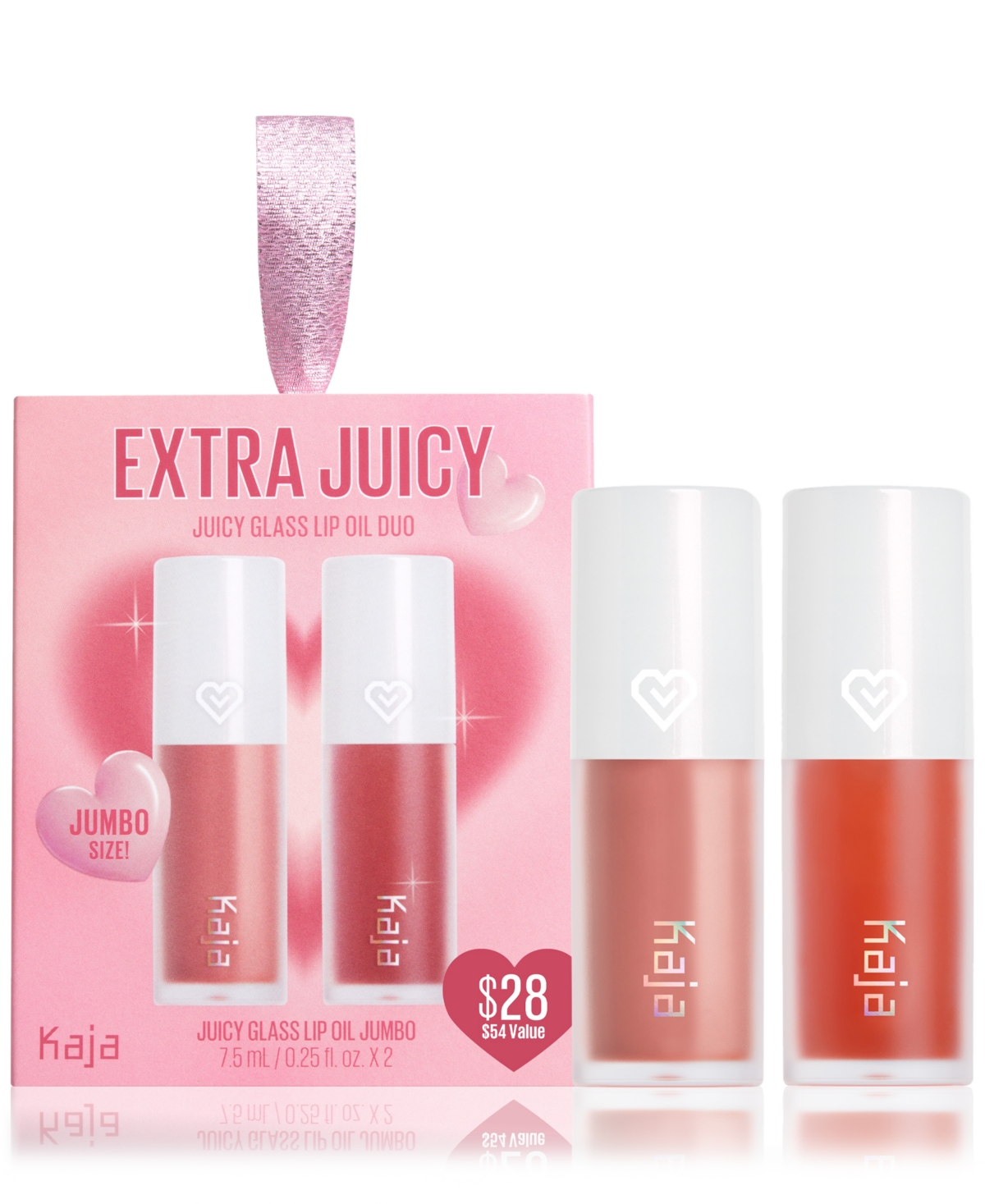 KAJA 2-PC. EXTRA JUICY JUICY GLASS LIP OIL SET 