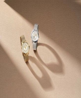 Women's Wonder Lust Gold-Tone Stainless Steel Mesh Bracelet Watch 30mm