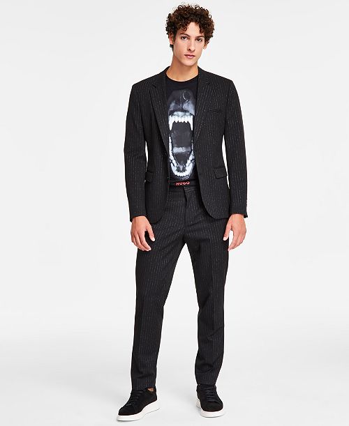 alfani HUGO by Hugo Boss Men's Modern Fit Suit Men's Fashion & Accessories