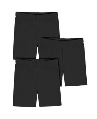 Toddler Girls Bike Shorts, 3-Pack