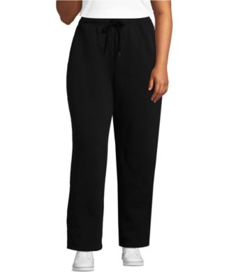 Plus Size Serious Sweats High Rise Relaxed Straight Leg Pants - Set Bottom